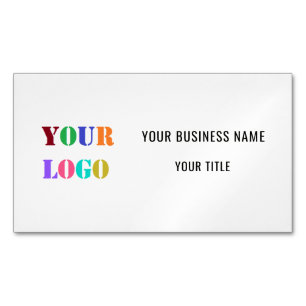 Custom Company Logo Promotional Personalised Magnetic Business Card