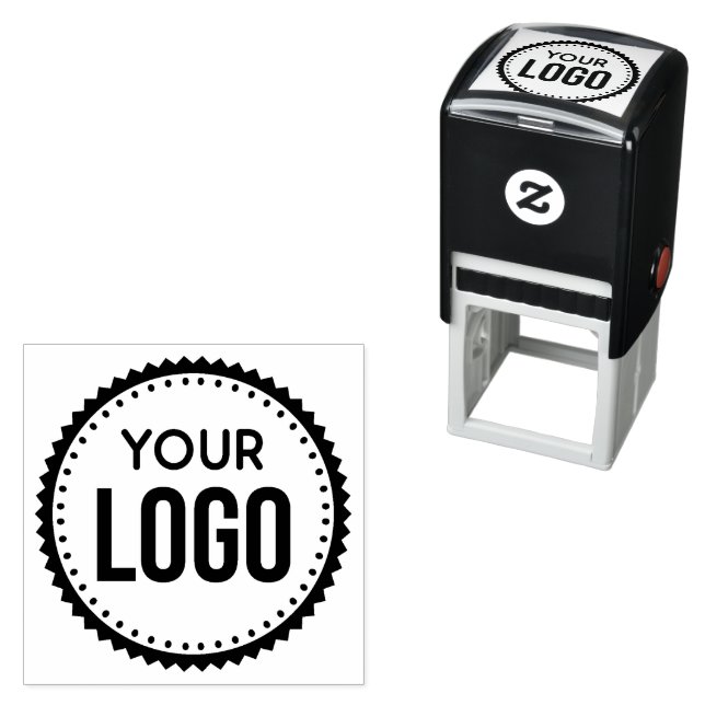 Custom Company Logo Self-inking Stamp (In Situ)