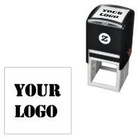 Custom Company Logo Self-inking Stamp Example