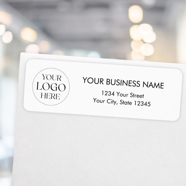 Custom Company Logo Small Business Return Address (In situ)