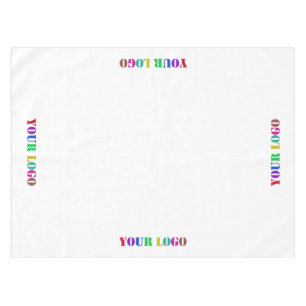 Custom Company Logo Tablecloth Template Your Colou