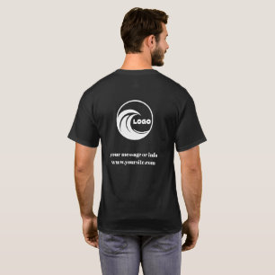 Custom Company Logo Team Work T-Shirt