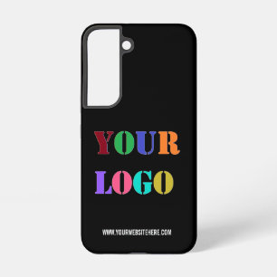 Custom Company Logo Text Business Template Samsung Galaxy Case