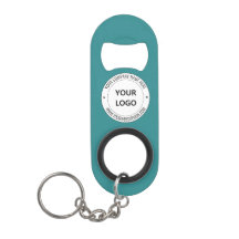 Custom Company Logo Text Keychain Bottle Opener