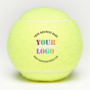 Custom Company Logo Text Promotional Tennis Balls