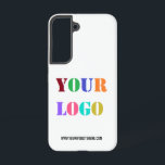 Custom Company Logo Text Your Business Gift Samsung Galaxy Case<br><div class="desc">Custom Colours - Your Logo and Text Personalised Mobile Phone Cases - Add Your Logo / Image and Text / Information - Resize and move or remove and add elements / text with customisation tool. Choose / add your favourite background and text colours ! Please use your logo - image...</div>