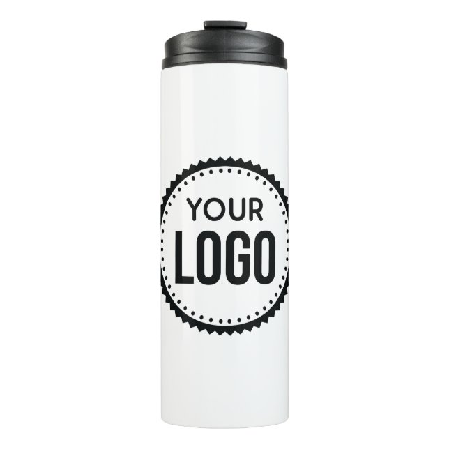 Custom Company Logo Thermal Tumbler (Front)