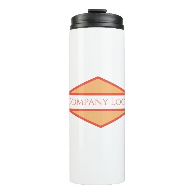 Custom Company Logo  Thermal Tumbler (Front)
