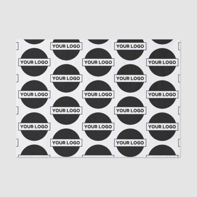 Custom Company Logo Tissue Paper (Front)