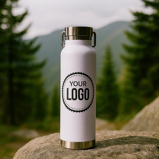 Custom Company Logo Water Bottle (Creator Uploaded)