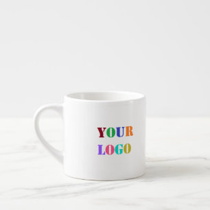 Custom Company Logo Your Business Espresso Cup