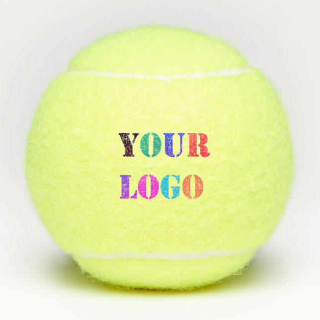 Custom Company Logo Your Business Tennis Balls (Front)