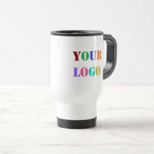 Custom Company Logo Your Business Travel Mug