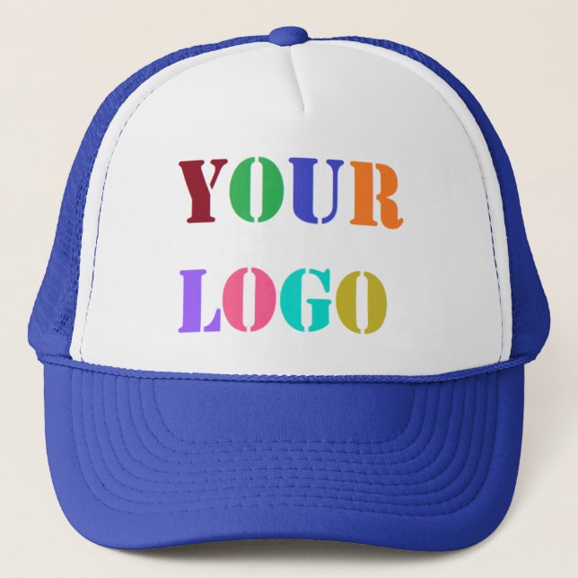 Custom Company Logo Your Business Trucker Hat (Front)