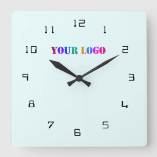 Custom Company Logo Your Business Wall Clock