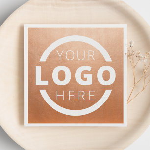 Custom Company Promotional Business Logo Branded Napkin