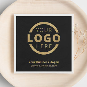 Custom Company Promotional Business Logo Branded Napkin