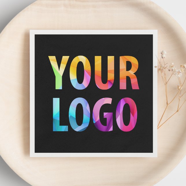 Custom Company Promotional Business Logo Branded Napkin (Creator Uploaded)