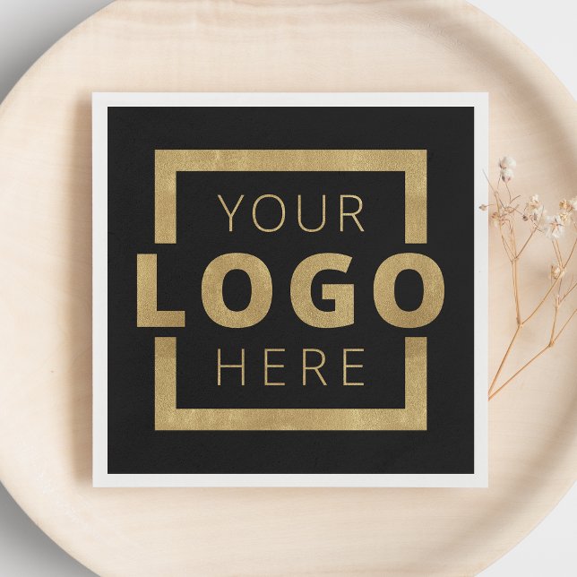 Custom Company Promotional Business Logo Branded Napkin (Creator Uploaded)