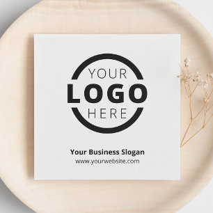 Custom Company Promotional Business Logo Branded Napkin