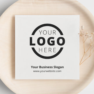 Custom Company Promotional Business Logo Branded Napkin