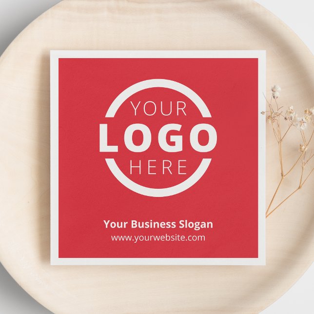 Custom Company Promotional Business Logo Branded Napkin (Creator Uploaded)