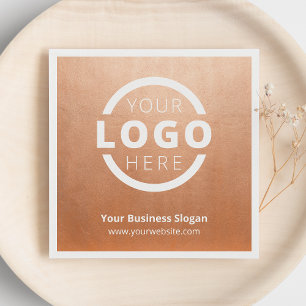 Custom Company Promotional Business Logo Branded Napkin