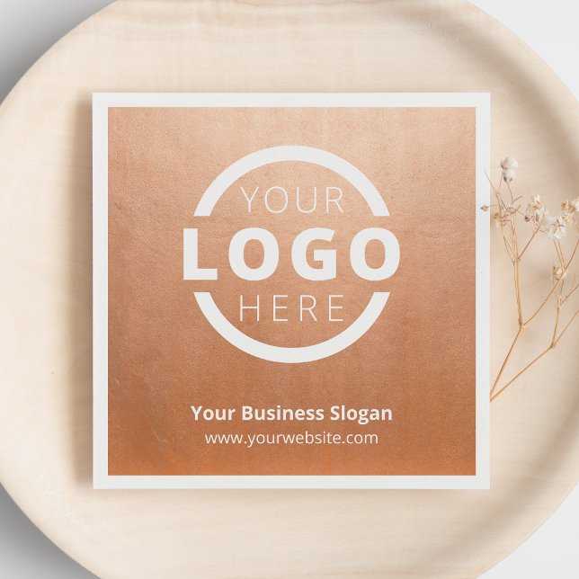 Custom Company Promotional Business Logo Branded Napkin (Creator Uploaded)