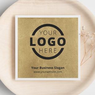 Custom Company Promotional Business Logo Branded Napkin