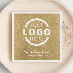 Custom Company Promotional Business Logo Branded Napkin