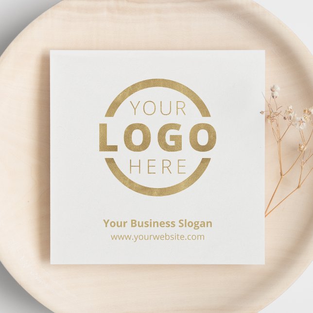 Custom Company Promotional Business Logo Branded Napkin (Creator Uploaded)