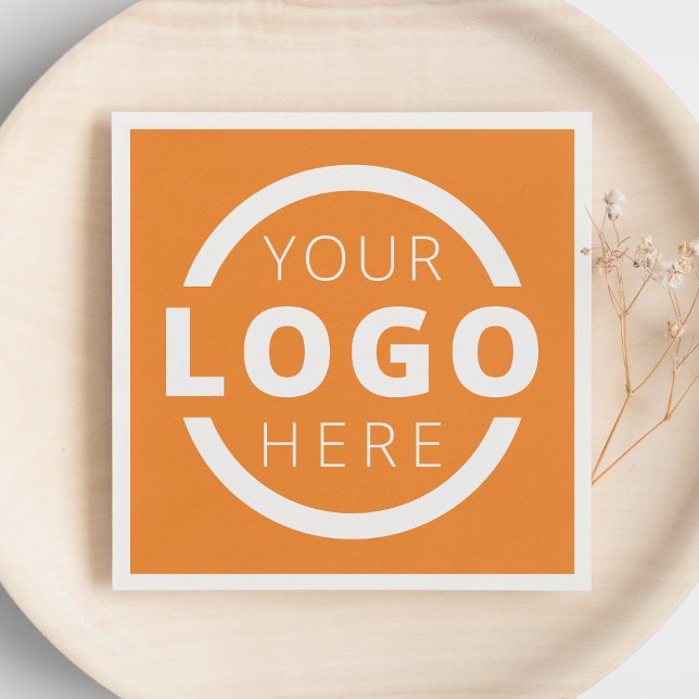 Custom Company Promotional Business Logo Branded Napkin (Creator Uploaded)