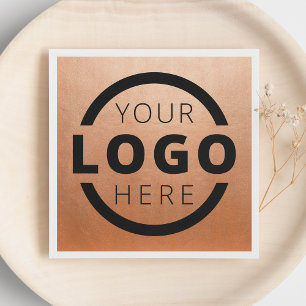 Custom Company Promotional Business Logo Branded Napkin