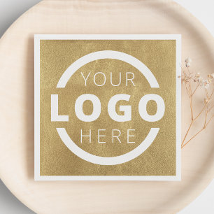 Custom Company Promotional Business Logo Branded Napkin