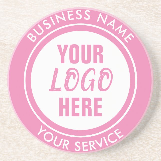 Custom company promotional promo coaster (Front)