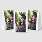 Custom Congrats Grad Modern Simple Preppy Photo