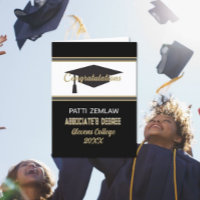 Custom Congrats!! Look! Associate's degree  Card