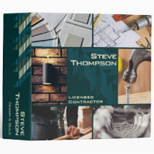 Custom Contractor Business Photo Collage Portfolio