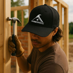 Custom Contractors Company Name Home Construction Embroidered Hat