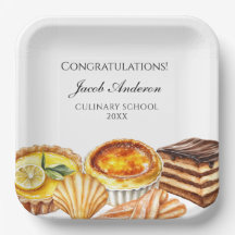 Custom Cooking School Graduation Party