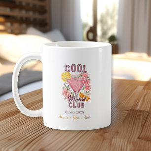 Custom "Cool Moms Club" Coffee Mug