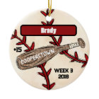 Custom Cooperstown Baseball / Player Keepsake