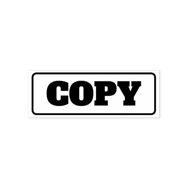 Custom Copy Business Stamp (Design)