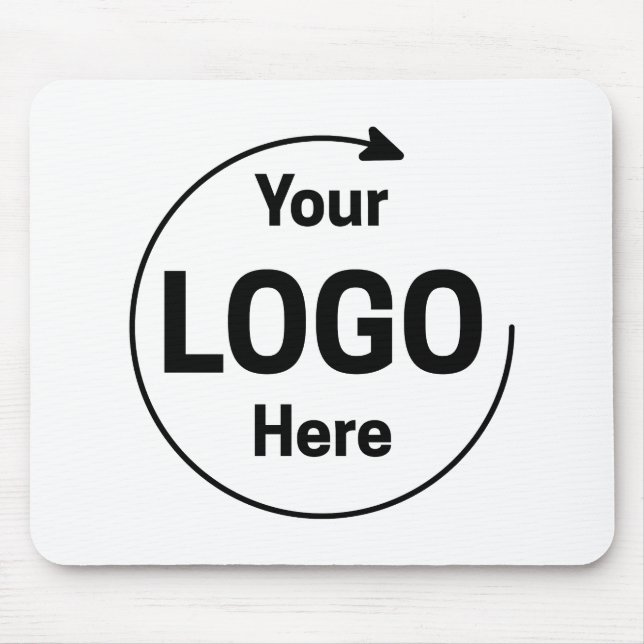 Custom Corporate Business Logo Mouse Mat (Front)