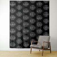 Custom Corporate Business Logo Pattern Backdrop