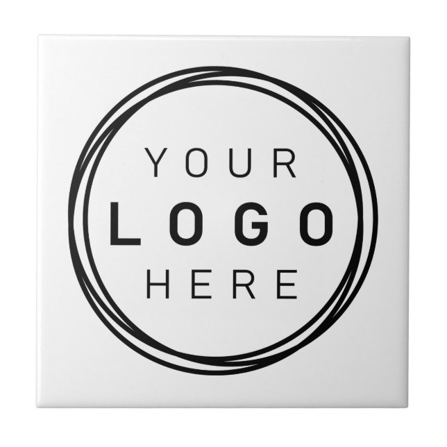 Custom Corporate Business Logo Tile (Front)