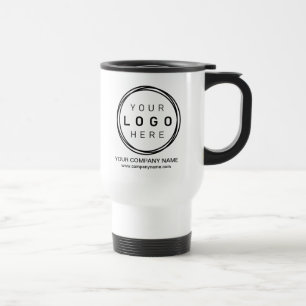 Custom Corporate Business Logo Travel Mug