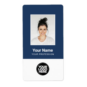 Custom Corporate Employee Photo, Logo, Id Name
