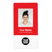 Custom Corporate Employee Photo, Logo, Id Name