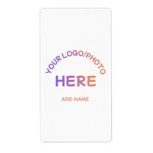 Custom Corporate Logo Name Business Shipping Label